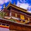 Tashilhunpo Monastery, Shigatse, Tibet (Xizang), China.